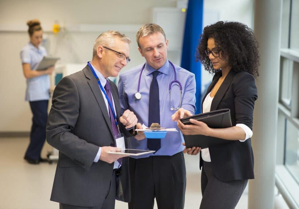 hospital administrator team